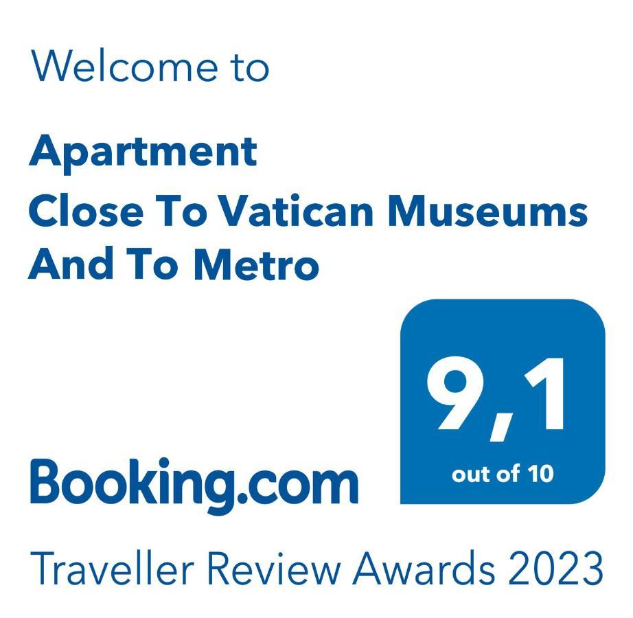 Apartment Close To Vatican Museums And To Metro Рим Екстериор снимка