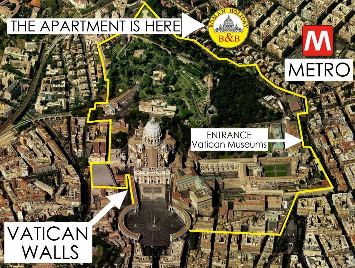 Apartment Close To Vatican Museums And To Metro Рим Екстериор снимка